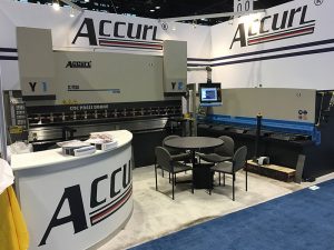 Accurl於2016年參加了芝加哥機床和工業自動化展覽會