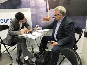 Accurl於2017年參加了德國漢諾威國際機床展覽會